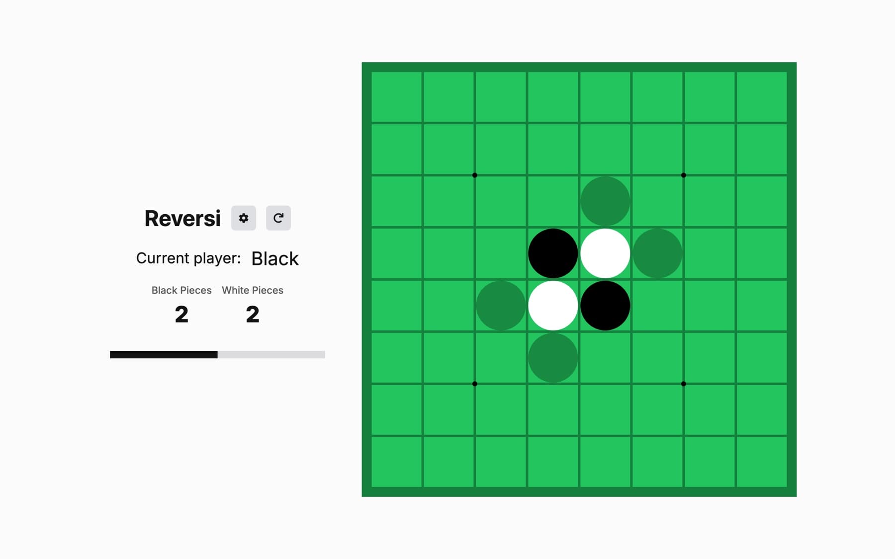 Reversi — Screenshot